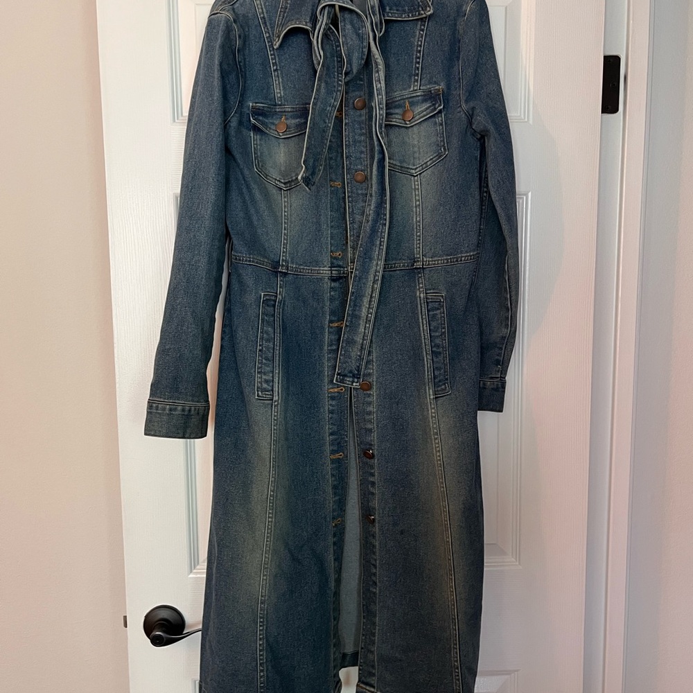 Forever 21 Blue Denim Vintage Jacket